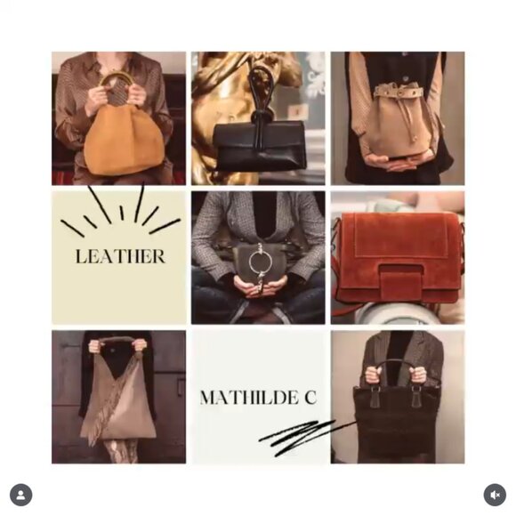Mathilde C Woven Leather Crossbody Handbag - NWT - Picture 1 of 7